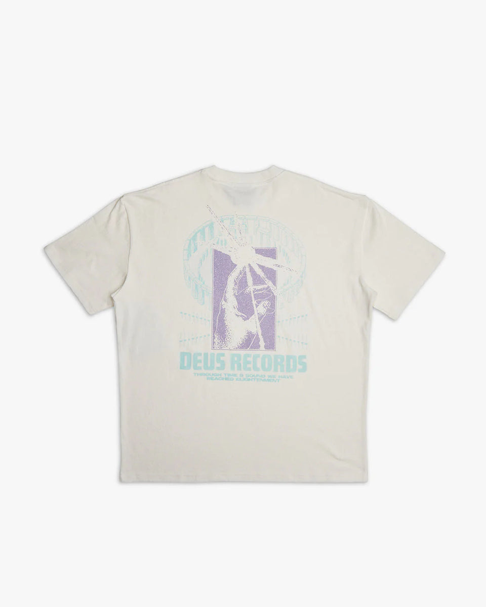 Deus Ex Machina Time and Sound T-Shirt - Vintage White– The