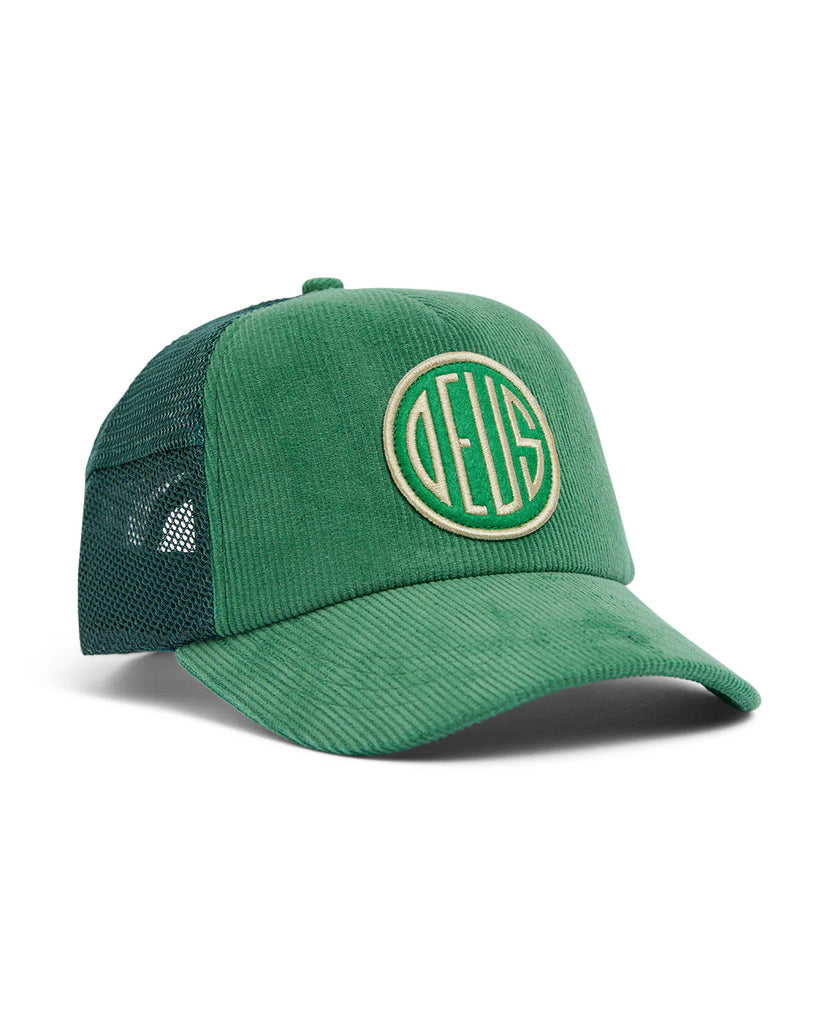 Deus Ex Machina Pill Cord Trucker Cap Hillside Green The Projekt Store