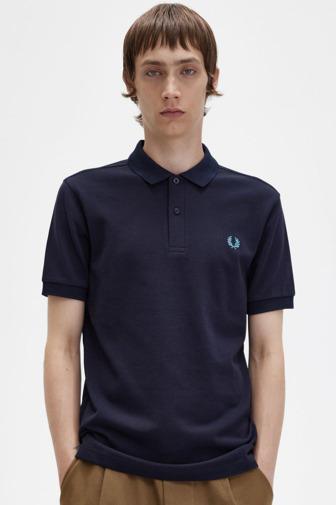 Fred Perry M6000 Plain Polo - Navy– The Projekt Store