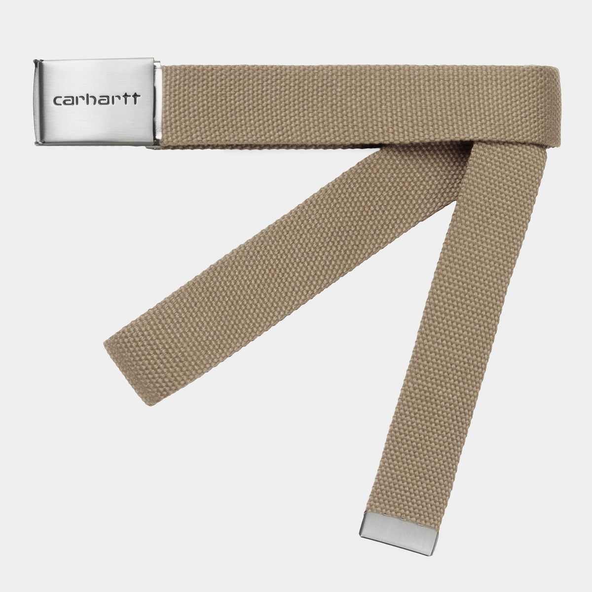 Carhartt WIP Clip Belt Chrome Leather Carhartt Clip Belt The Projekt Store
