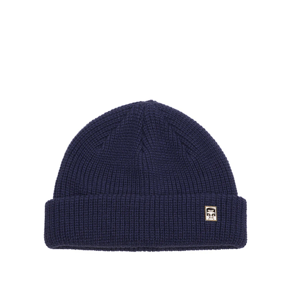 OBEY Micro Beanie Academy Navy The Projekt Store