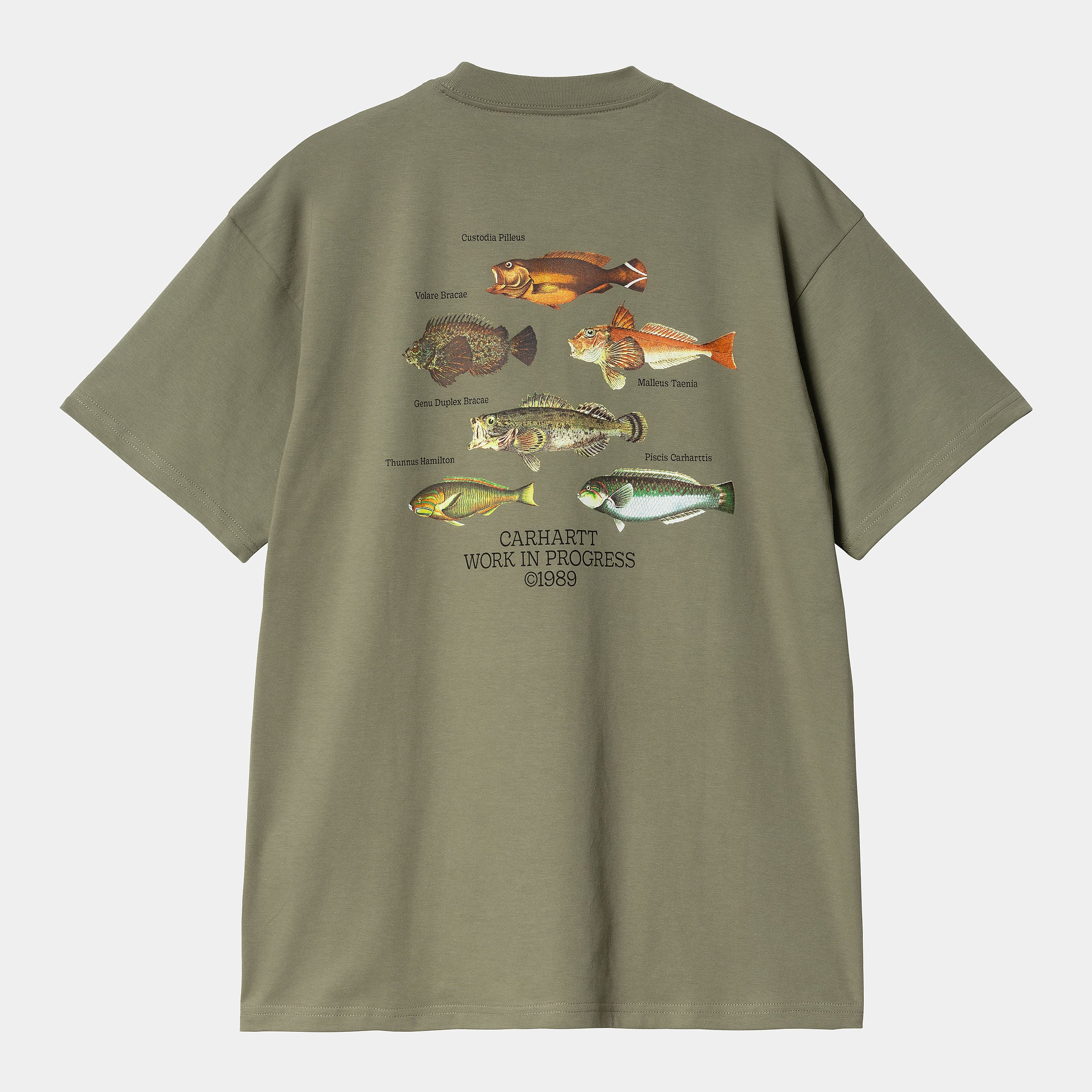 Carhartt WIP Fish T-shirt, Black