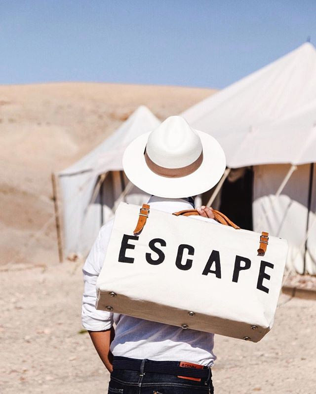 Forestbound ESCAPE Canvas Utility Bag - Natural
