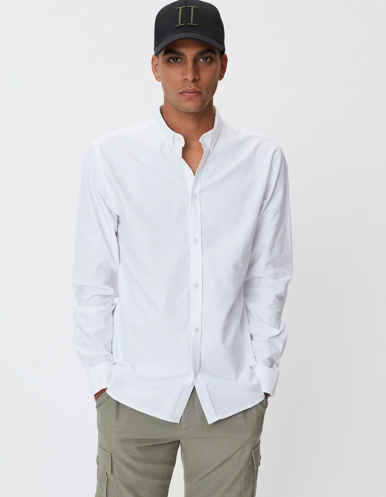 Les Deux Christoph Oxford Shirt - White