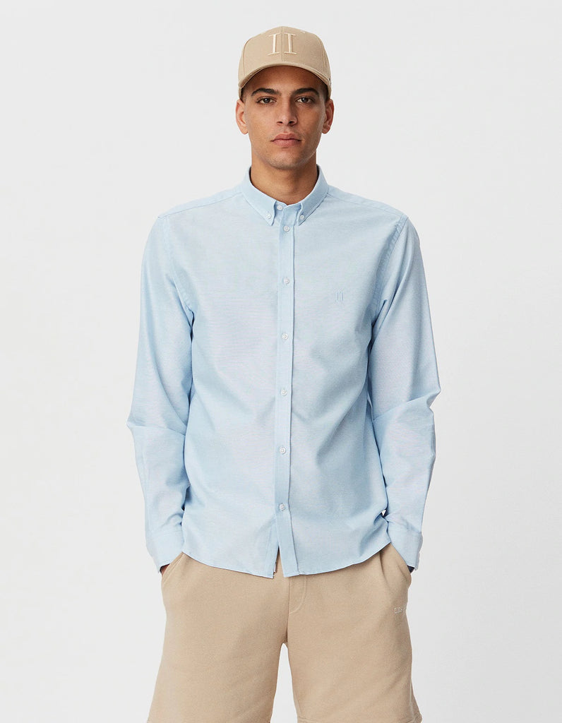 Les Deux Christoph Oxford Shirt - Light Blue