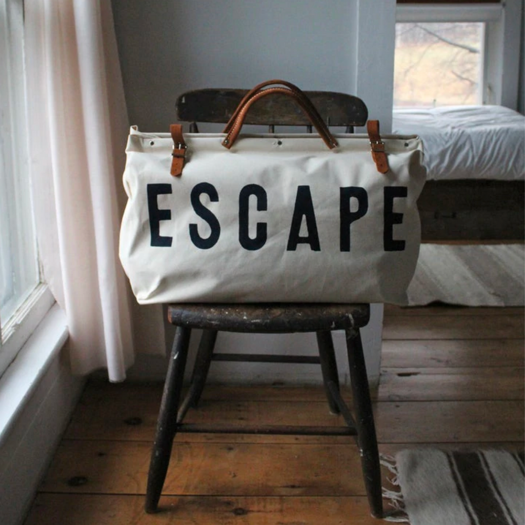 Forestbound ESCAPE Canvas Utility Bag - Natural