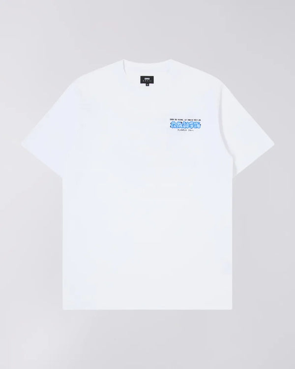 Edwin Cover The Thieves T-Shirt - White