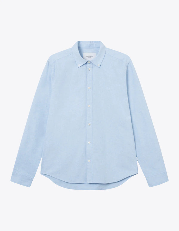 Les Deux Kristian Oxford Shirt - Light Blue
