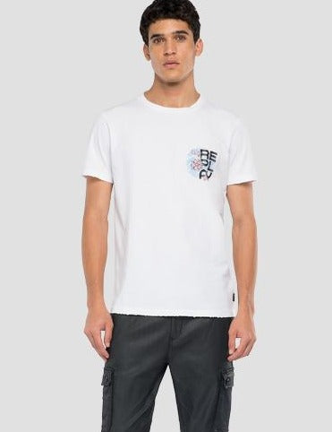 Replay 81 Sqdn Japan and Hawaii Jersey T-Shirt - White