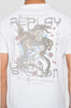 Replay 81 Sqdn Japan and Hawaii Jersey T-Shirt - White