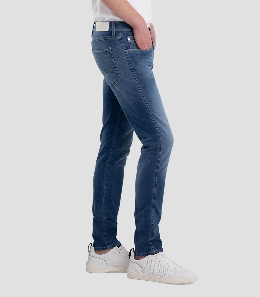 Replay Hyperflex Recycled 360 Jeans - Light Wash