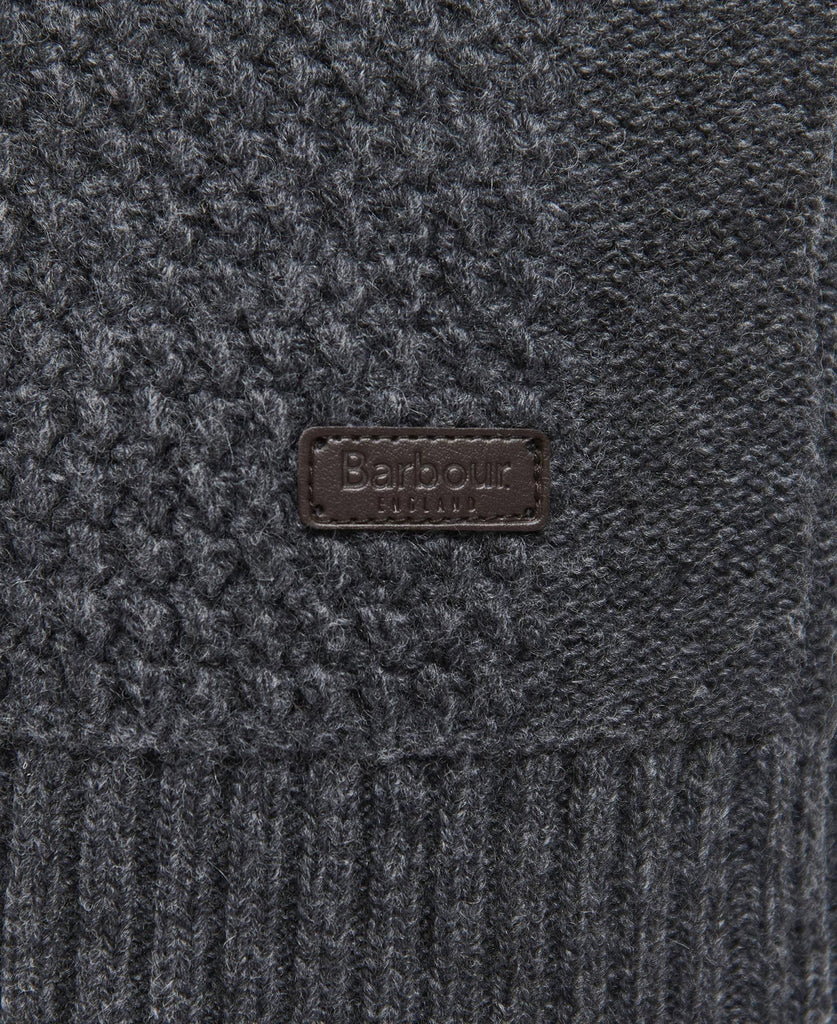Barbour Townend Crew Jumper - Charcoal