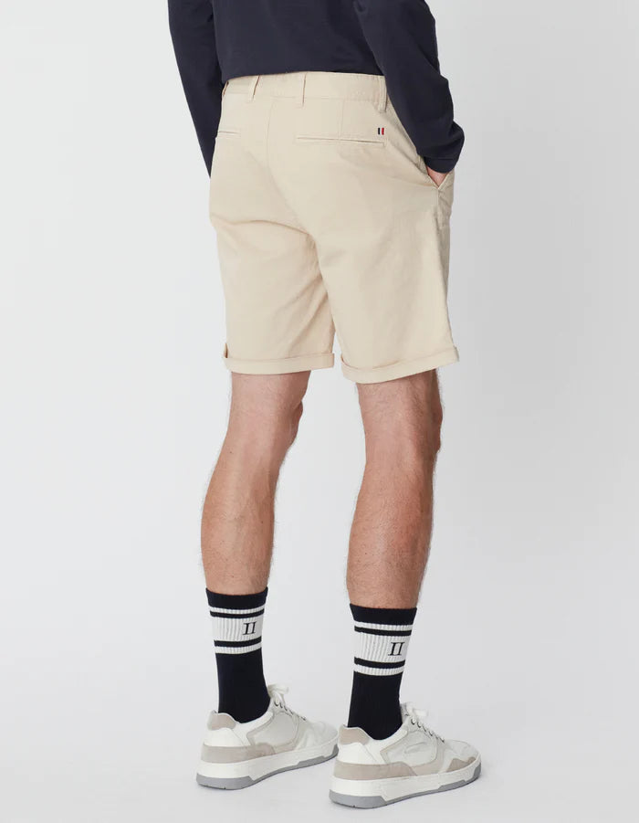 Les Deux Pascal Light Chino Shorts - Oyster Grey